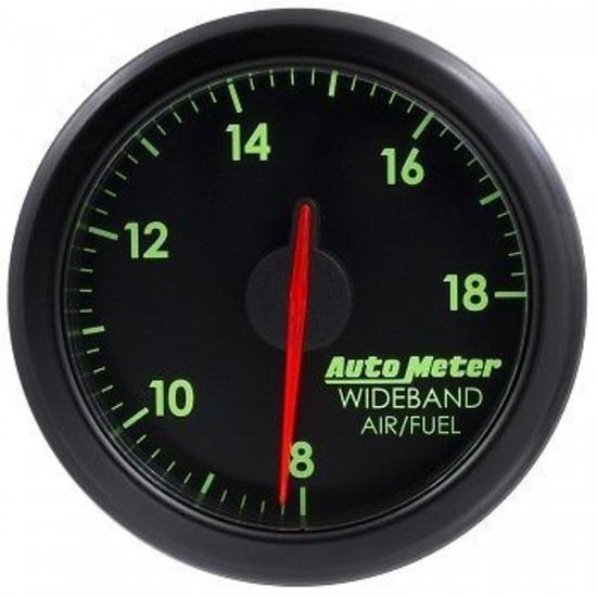 AutoMeter AU9178-T Airdrive 2-1/16" Elec Air / Fuel Ratio Wideband Gauge Black