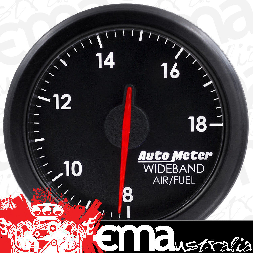 AutoMeter AU9178-T Airdrive 2-1/16" Elec Air / Fuel Ratio Wideband Gauge Black