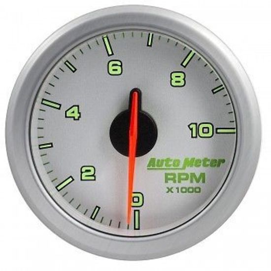 AutoMeter AU9197-UL Airdrive 2-1/16" Elec Tachometer 0-10 000 RPM Silver