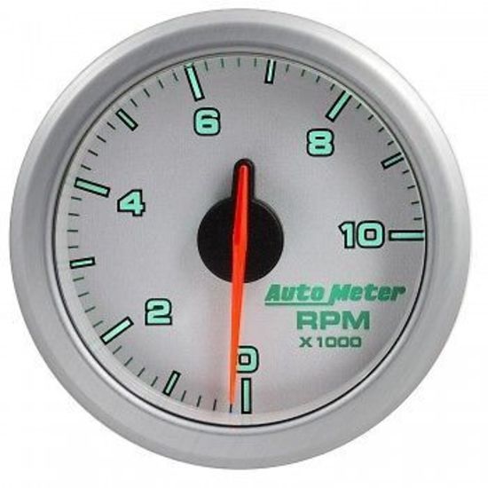 AutoMeter AU9197-UL Airdrive 2-1/16" Elec Tachometer 0-10 000 RPM Silver
