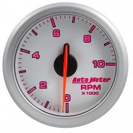 AutoMeter AU9197-UL Airdrive 2-1/16" Elec Tachometer 0-10 000 RPM Silver
