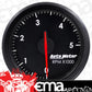 AutoMeter AU9198-T Airdrive Tachometer 2-1/16" Black Dial Full Sweep Elec 0-5 000 RPM