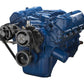 CVF B-351C-SERPENTINE-ALT Stealth Black Ford 351C Serpentine System - Alternator Only
