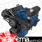 CVF B-5.0L-SERPENTINE-PS Black Ford 5.0L & 5.8L Serpentine Conversion Kit - Alternator & Power Steering