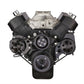 CVF B-454-SERPENTINE-PS-C Black Chevy Big Block Serpentine Conversion Kit - Power Steering Long Water Pump