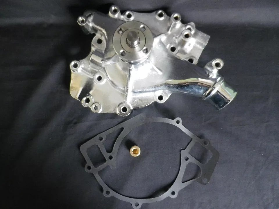FORD 429 - 460 ALUMINIUM WATER PUMP CHROME FINISH (EMA-T004)