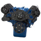 CVF B-460-WRAPTOR-ACO Stealth Black Serpentine System for 429 & 460 - AC & Alternator - All Inclusive