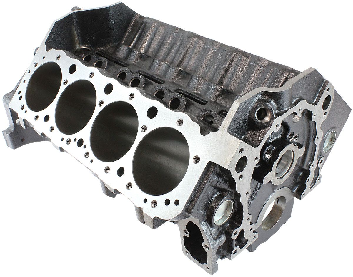 Aeroflow AF96-1000 Chev SB Bare Engine Block 4.000" Bore 9.02 Deck Main Bear 350