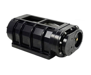 The Blower Shop B2018-BLK Billet Case 6-71 Blower w/ 3-Lobe Billet Rotors w/ Teflon Black Anodised