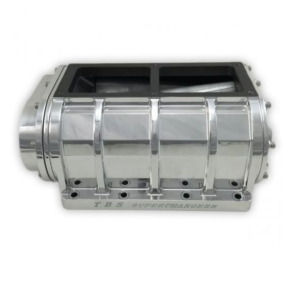 The Blower Shop B2213 6-71 Billet 2 Lobe Blower Case Polished Finish