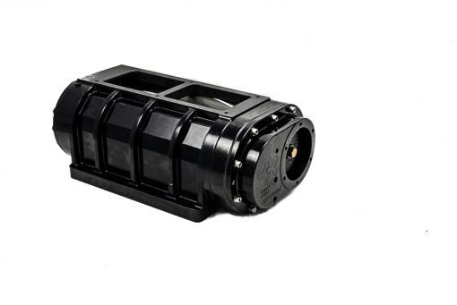 The Blower Shop B2222-BLK B2222 Black 8-71 High-Helix Billet Blower / Supercharger