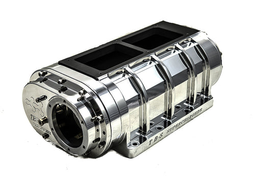 The Blower Shop B2222 Polished 8-71 High-Helix Billet Blower / Supercharger