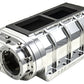 The Blower Shop B2228 Billet 8-71 Blower w/ 3-Lobe Billet Rotors Front Offset Polished