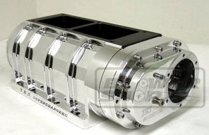 The Blower Shop B2631-CARBURETED Billet LS Cathedral Port 6-71 Supercharger Kit