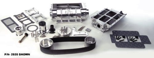 The Blower Shop B2915 Billet Chev BB 671 Kit Polished 2V