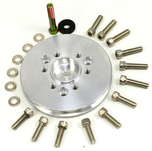 The Blower Shop B4226 Accessory V-Pulley suit SB Chev 1V Polished