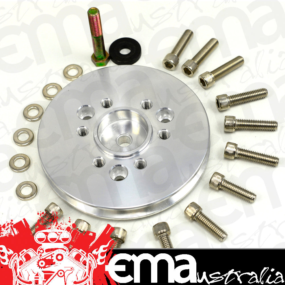 The Blower Shop B4226 Accessory V-Pulley suit SB Chev 1V Polished