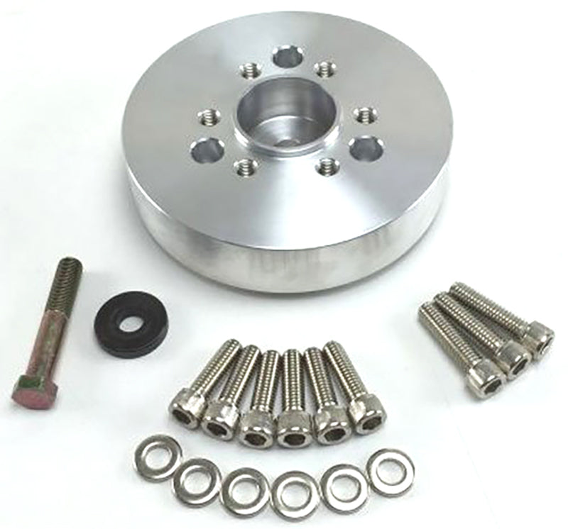 The Blower Shop B4234 Blower Hub 1-1/4" Wide suit LS1/Ls3 Use w/ Ati Corvette Balancer Polished