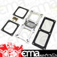 The Blower Shop B4300 Billet Dual Carb Adaptor suit 4150 Carburettor Sideways Mount