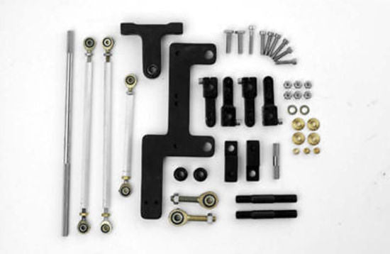 The Blower Shop B4360 Tbs Dual Inline 4150/4500 Carb Linkage Kit