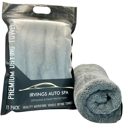 Irving's Auto Spa Premium Microfiber Car Cleaning & Drying Towel Scratch Free Detailing Microfiber