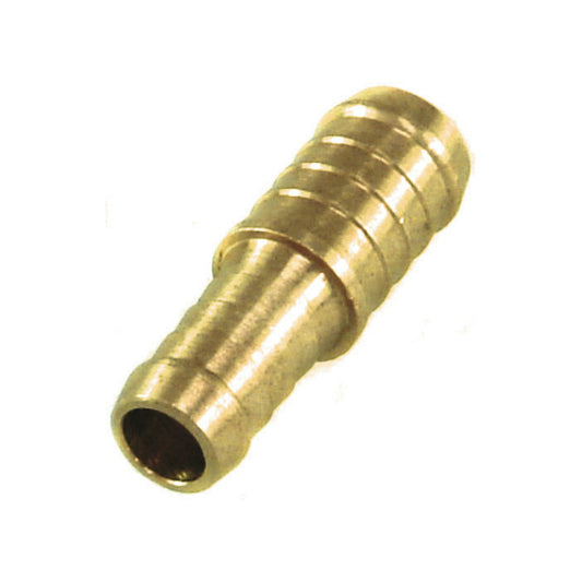 Brass Straight Reducing Joiner 1/2" (12.7mm) to 5/8" (15.9mm) Hose Tube Ends