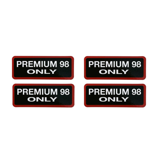 'Premium 98 Only' Decal Set - Small