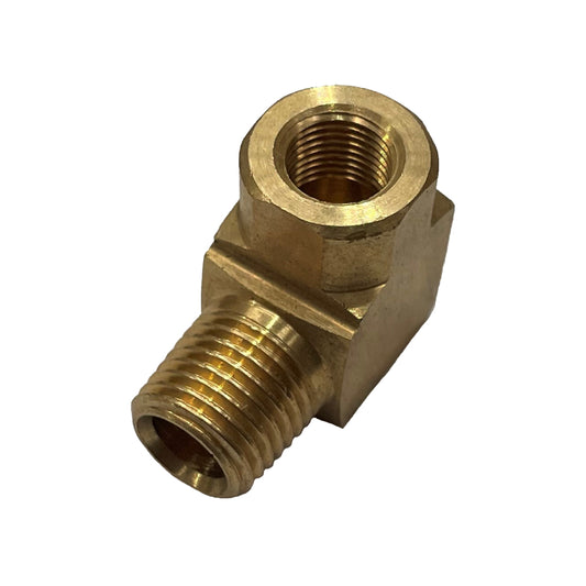 Brass Male and Female Reduce Elbow 1/4" (6.3mm) to 1/8" (3.2mm) BSP Thread
