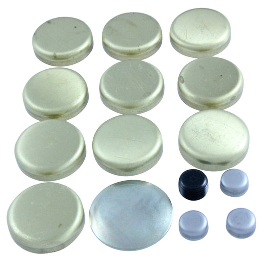 Engine Master Australia TFI-WPK308 WPK308 Wpk 308 Holden V8 Brass Welch Plug Kit 253-355 Cid Red Blue & Black Engines