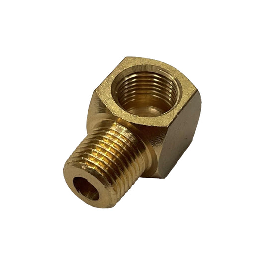 Brass Male and Female Elbow 1/8" (3.2mm) BSP Thread