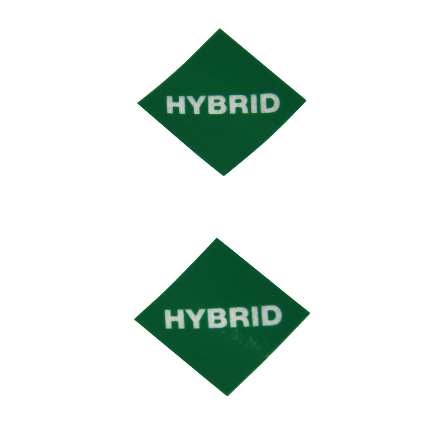 Hybrid Number Plate Decal Kit Set of 2