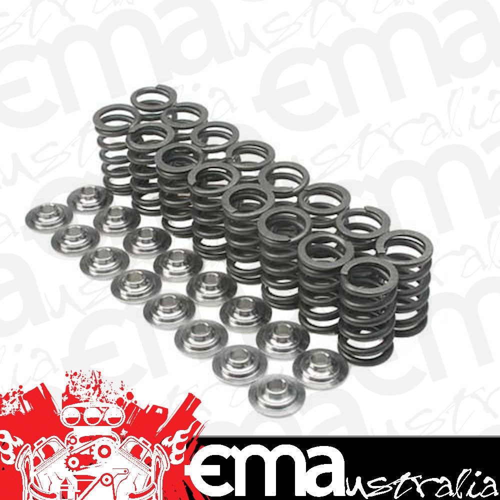 Brian Crower BC0600S Brian Crower Valve Spring & Steel Retainer Kit for Subaru Ej20 & Ej25