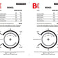 Brian Crower BC0621 Brian Crower Stage 2 Camshafts for Subaru Ej25 222/222¡@.50 400/400 Lift