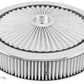 SPEC-47628 - Air Cleaner, ExtraFlow, Round, Dropped Base, Steel, Zinc Plated, 14 in. Diameter, 3 in