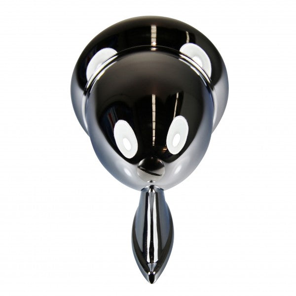 TFI-40305 4" Chrome Bullet Guard-Door-Fender Mount Classic Sports Car Racing Mirror