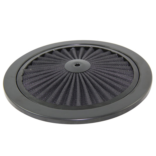 Extraflow All Black Element Air Filter 9" Top only Cotton Pleated