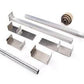 Be Cool BCP72017 Be Cool Alloy Radiator Mount Kit Suit Dual Core Radiators