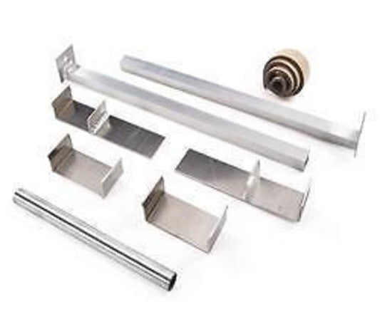 Be Cool BCP72017 Be Cool Alloy Radiator Mount Kit Suit Dual Core Radiators