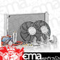 Be Cool BCP83187 Be Cool Alloy Crossflow Radiator w/ Thermo Fans Suit Mustang 67-69