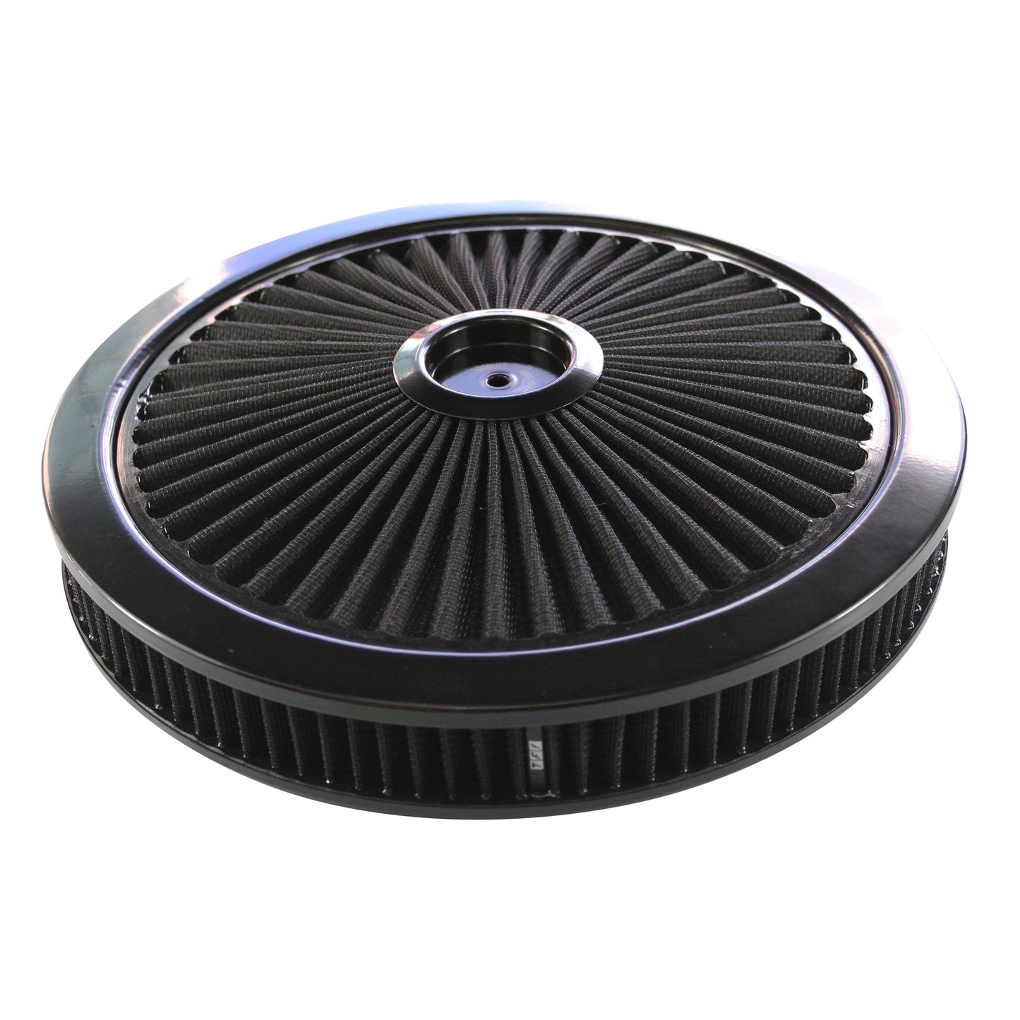 TFI-47639 Extraflow All Black Air Filter Cleaner 14" x 2" Holley or Holden Quadrajet Base
