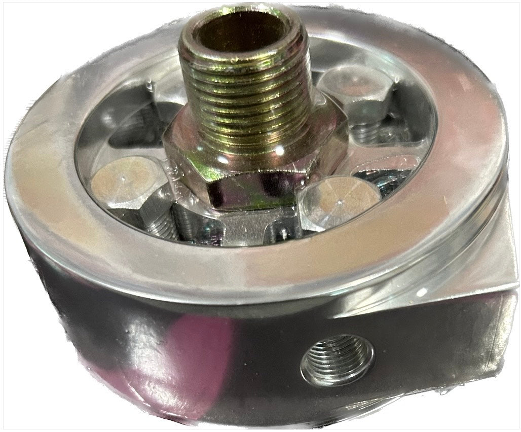TFI-3327 Oil Pressure & Oil Temp Adapter 22-1.5mm Thread - Ford V8 BA