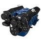 CVF BD-302-WRAPTOR-AC Black Diamond Serpentine System for 289 302 & 351W - AC Power Steering & Alternator - All Inclusive