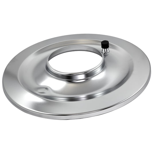Filter Base 14 Inch Steel Zinc Holley Edelbrock Raised 5-1/8" Carburettor