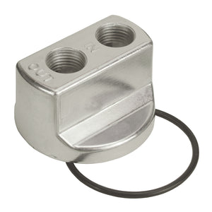 TFI Racing 15703 Derale Engine Oil Filter Spin On Adaptor By Pass Thread 3/4-16 Ford 15703