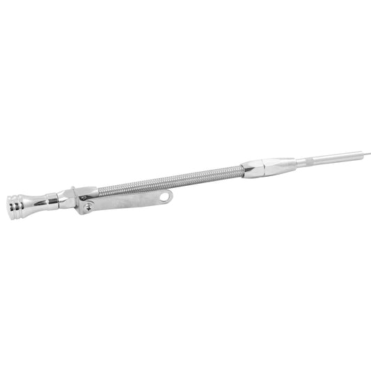 TFI Racing 5001S Engine Dipstick + Tube Chev Sm Blk 1980 up Flexible