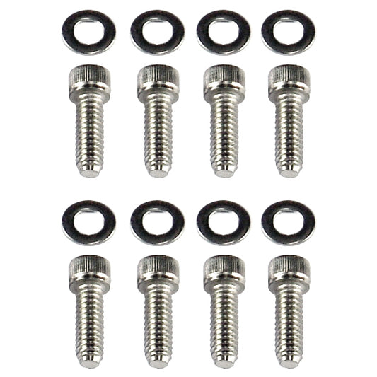 Valve Cover Bolts Holden 6 Chrome Socket Head Long suit Alloy Covers-Set