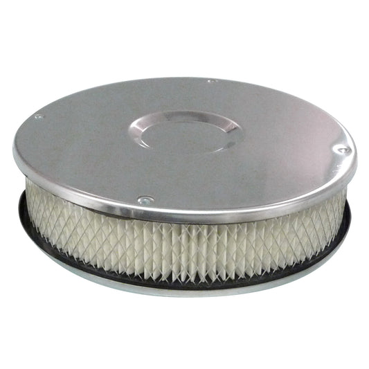 Chrome Air Cleaner 8-3/4" Wide x 55mm Tall Weber Ford Falcon XE XF