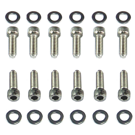 TFI Racing TFI-8750L 8750L 8750L Holden V8 253-308 Chrome Allen Head Rocker Cover Bolt Set Extra Long