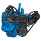 CVF BD-401-WRAPTOR-ALT Black Diamond Serpentine System for AMC Jeep 304 360 & 401 - Alternator Only - All Inclusive