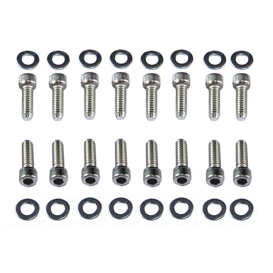 Valve Cover Bolts Ford Cleveland Chrome Socket Head Long suit Alloy Covers-Set